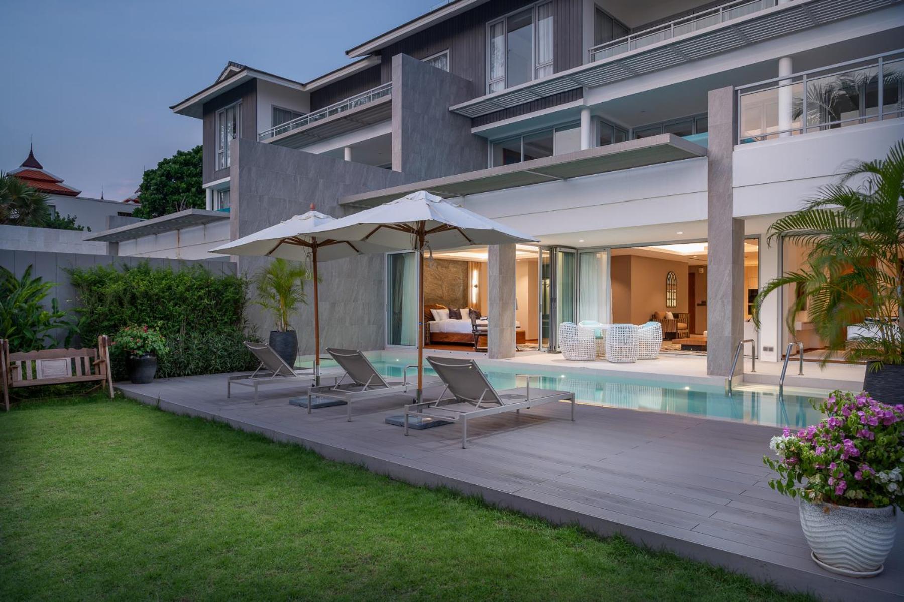Beachfront Residences - Stunning Sea And Lake View 방타오 비치 외부 사진