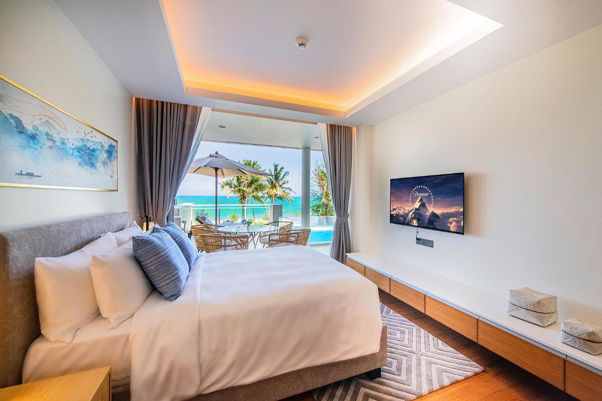 Beachfront Residences - Stunning Sea And Lake View 방타오 비치 외부 사진